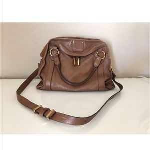 Marc Jacobs brown leather bag
